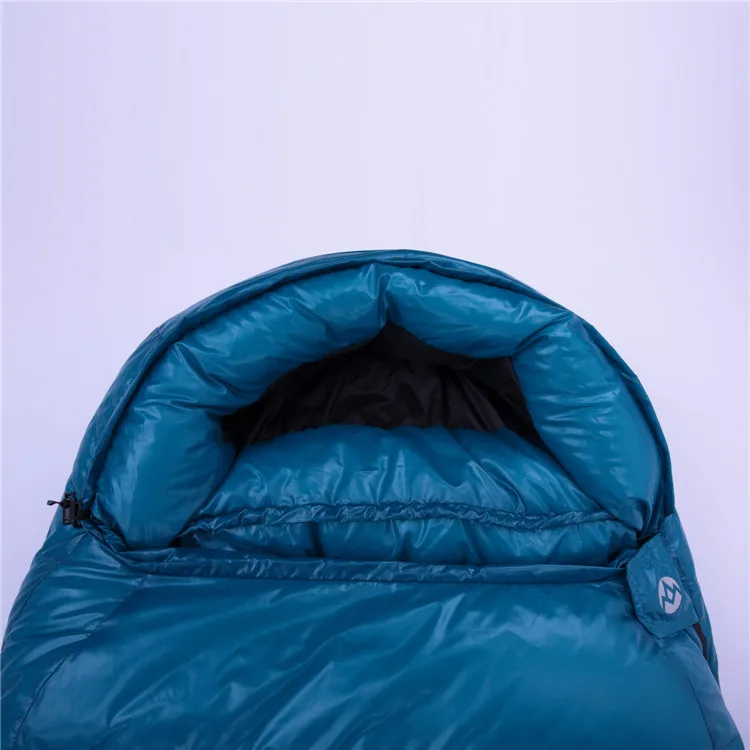 AEGISMAX M3 удлиненный спальный мешок для мам, Сверхлегкий 95% белый гусиный пух, коробка для дефлекций, зимний, для кемпинга, пеших прогулок