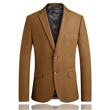 

KOLMAKOV 2019 Hot Sale Blazers Men Fashion Slim Fit Man Khaki Uniform Luxury Spring Autumn Homme Popular Masculino Blazer Cloth