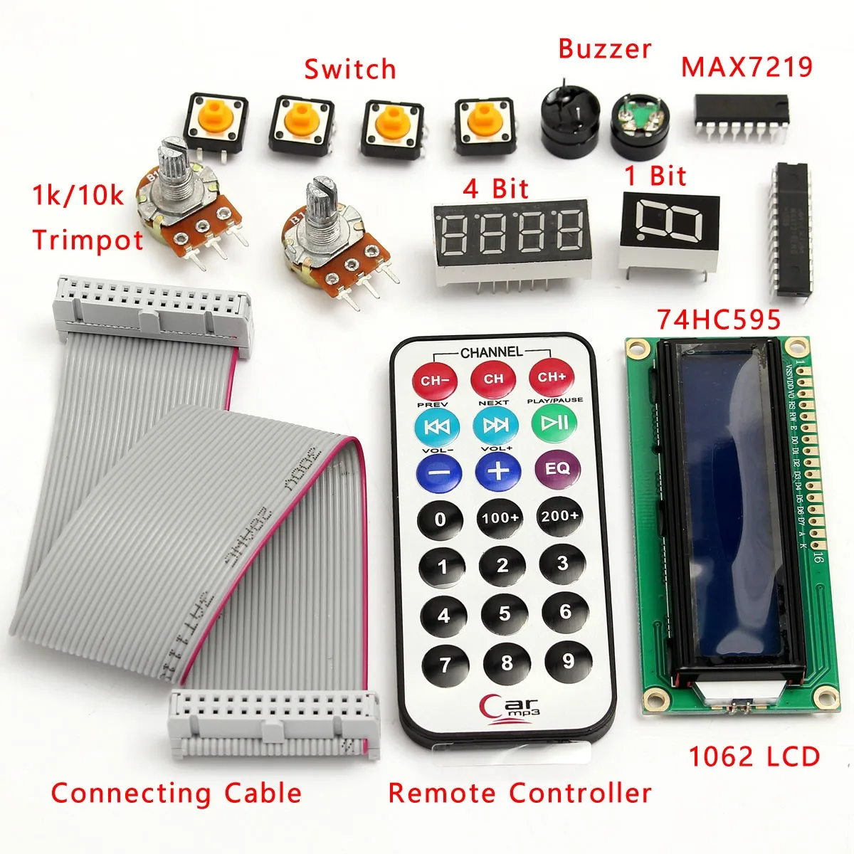 Конечный стартовый набор для Arduino UNO R3 1602 lcd Серводвигатель Breaddboard светодиодный