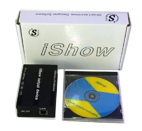 Фото IShow V3.0 Ethernet лазерный луч 64 бит и USB в ILDA коробке для сценического лазера ishow v3.0 stage IShow V3.0 Ethernet лазерный луч 64 бит и USB в ILDA коробке для сценического лазера ishow v3.0 stage