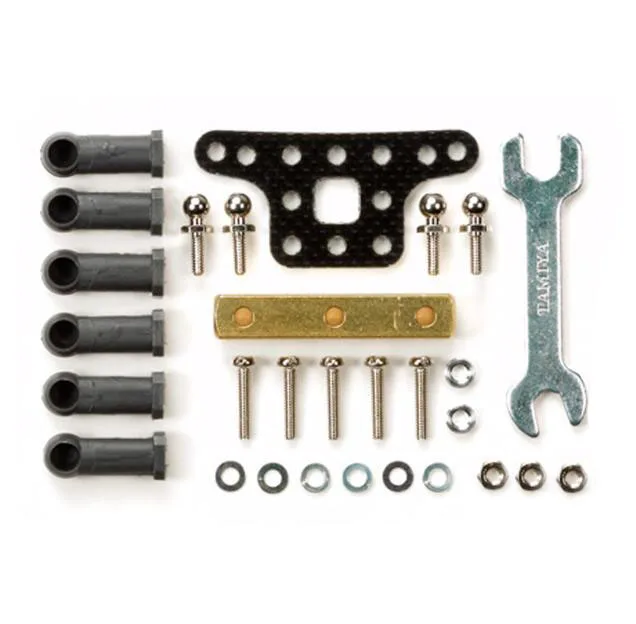 

Mass Damper Set W/ Ball Connectors Block Weight FRP 15478 For Tamiya Mini 4WD Car Model