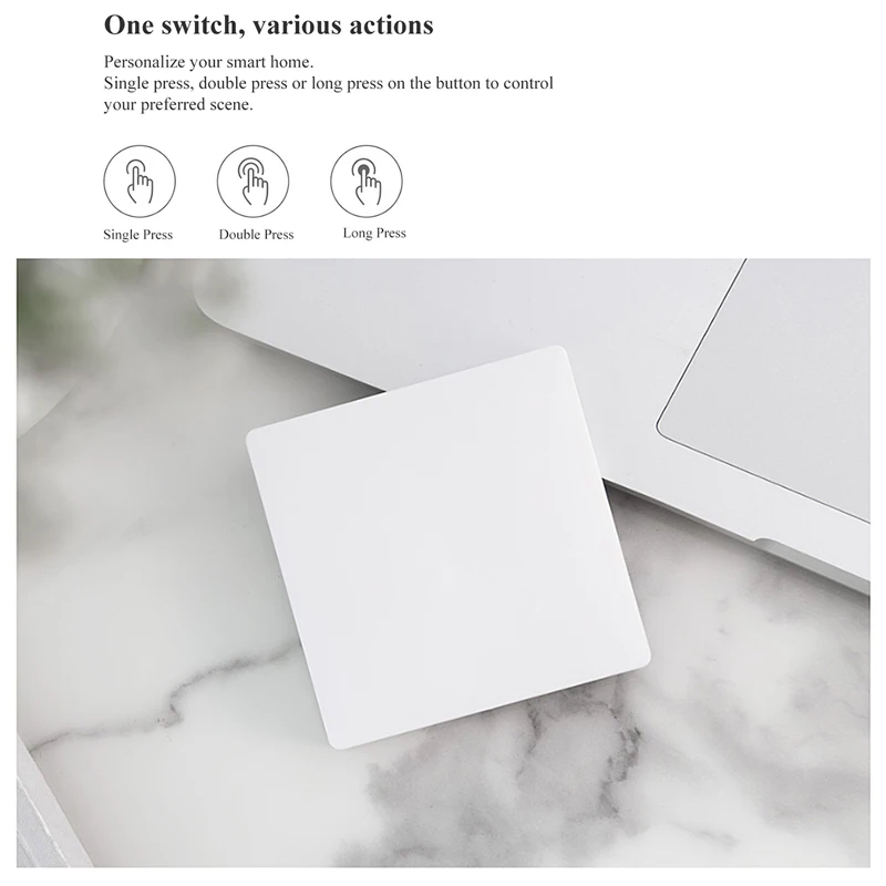  Update Verison Xiaomi Aqara Smart Switch Light Remote Control ZiGBee wifi Wireless Key Wall Switch  - 33057516126