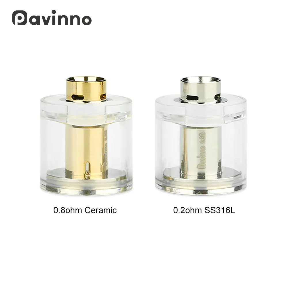 

Original 2pcs Pavinno Puro Pod 2ml Capacity for Pavinno Puro Pod Vape Kit E-cigarette Vape Accessory Pod System