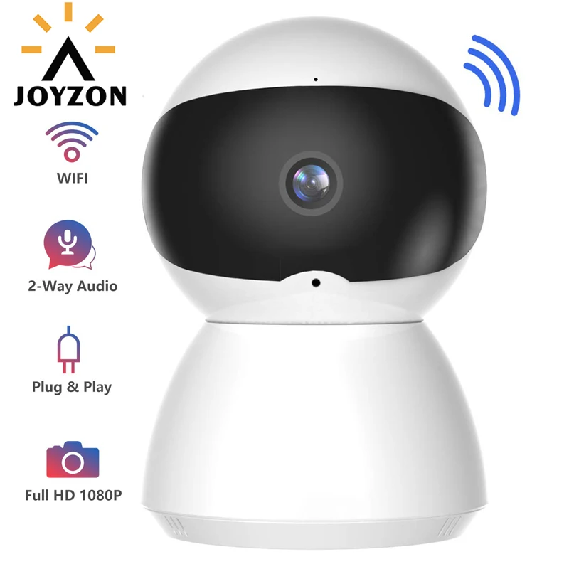 IP камера JOYZON HD 1080P с функцией ночного видения и поддержкой Wi Fi|Камеры