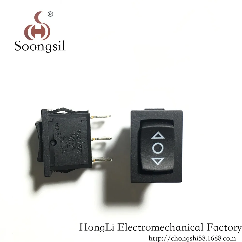 

5pcs Momentary 3Pin 3 Position 15*21MM (ON)-OFF-(ON) Car Dashboard SPDT Rocker Switch 10A 250VAC