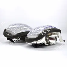 Tampas de luz Para Honda GL 1800 GL1800 2001-2010 Goldwing Lente Sinal de volta Da Motocicleta Acessórios 2002 2003 2004 2005 2006