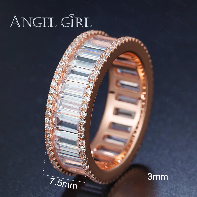 -Angelgirl-Black-colour-CZ-Ring-Jewelry-Women-s-Square-Zircon-Eternity-Ring-Accessories-Luxury-for