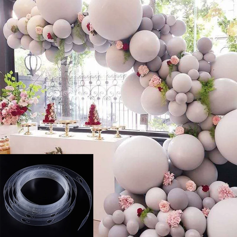 

Balloon Chain 5M Ballons Accessories Wedding Birthday Balloons Backdrop Decor Supplies Modeling Tool