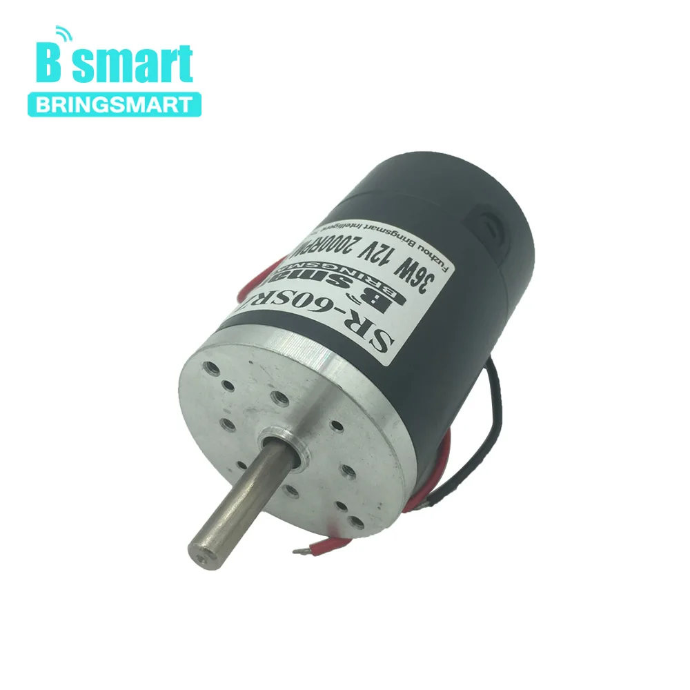 Электродвигатель постоянного тока Bringsmart 60SRZ Y 12 В 24 постоянный ток магнит 36 Вт