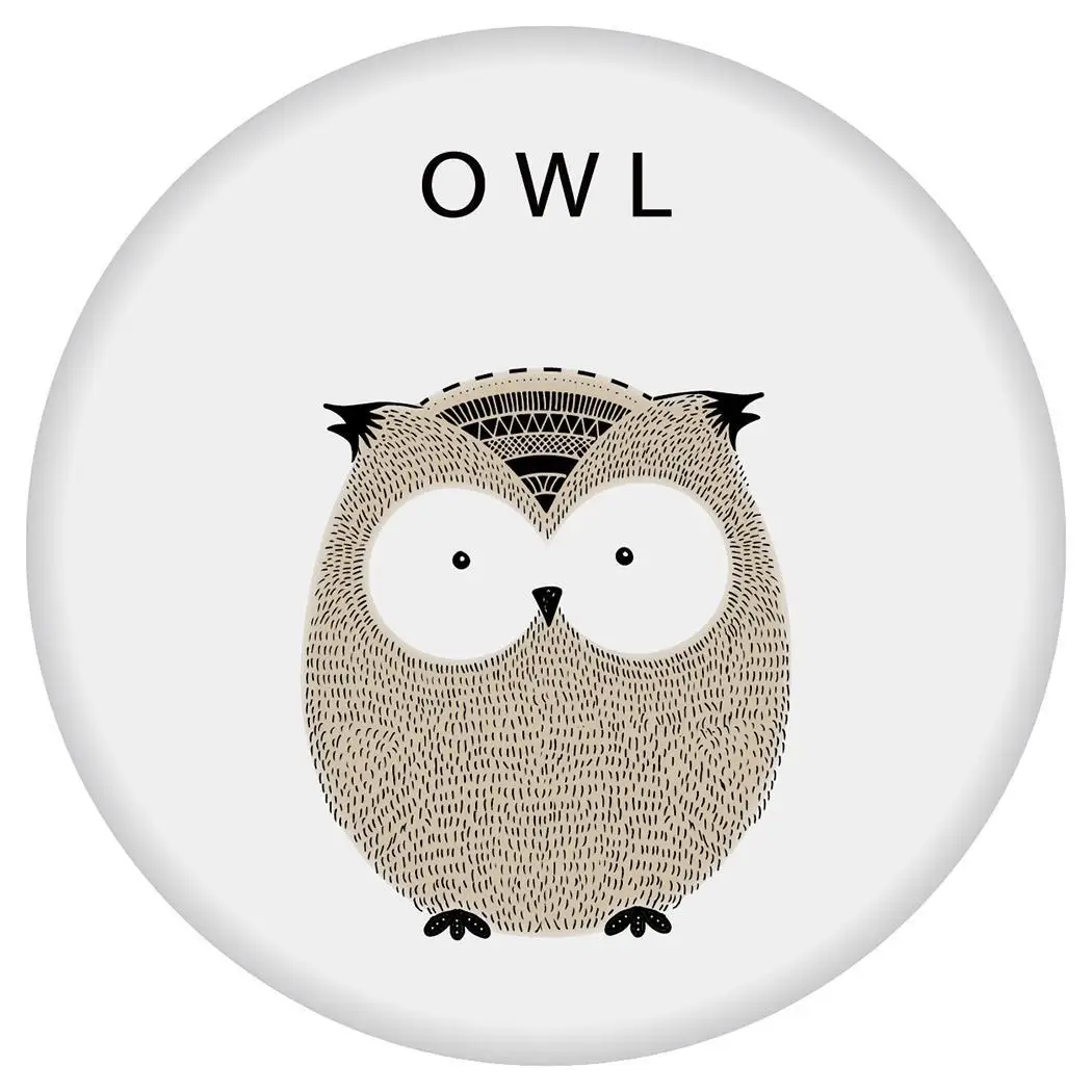 Cute Animal Cup Mat Diatomite Coffee Drink Coasters for Multicolor House Bar Office | Дом и сад