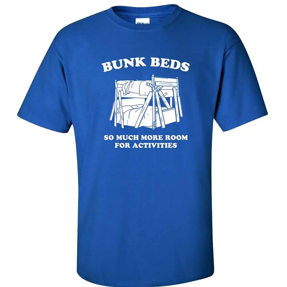 Bunk Beds Funny Step Brothers Movie Quote Mens T Shirt Royal