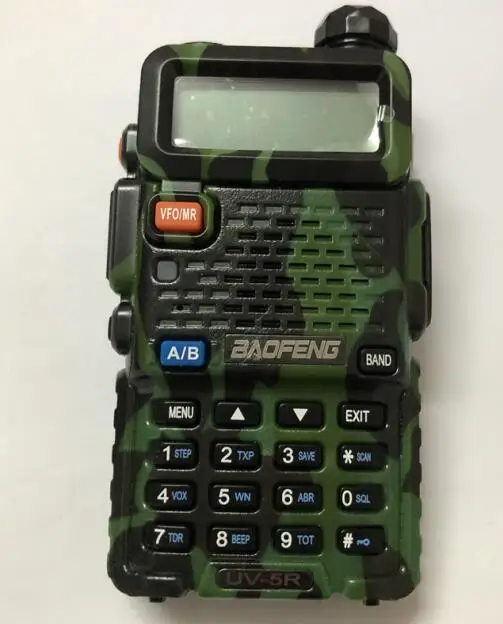 Baofeng UV-5R UV-5RA UV-5RE иди и болтай walkie talkie Радио тела dual band 136-174 МГц& 400-520 МГц ТК порт разъем портативный двухстороннее радио - Цвет: 5R Camo body