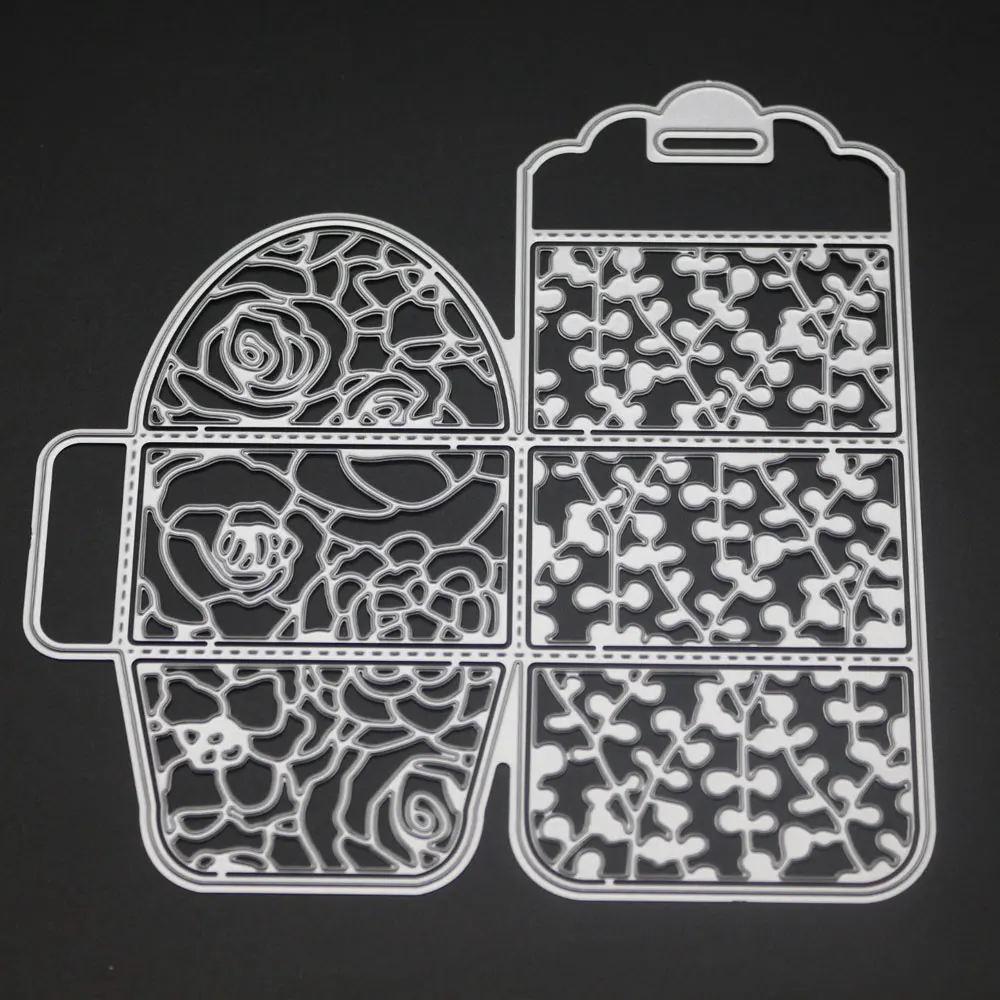

Cutting Dies 2019 Candy box Metal Stencil And Stamps For DIY Scrapbooking Embossing Card Making Leaves Craft Birthday Dies