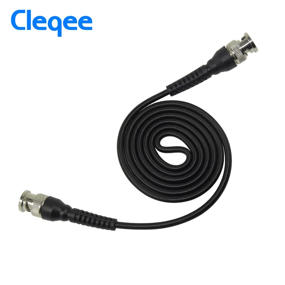 Cleqee P1013 BNC Q9 штекер для BNC Q9 штекер осциллографа тестовый зонд кабель провод 100 см BNC-BNC