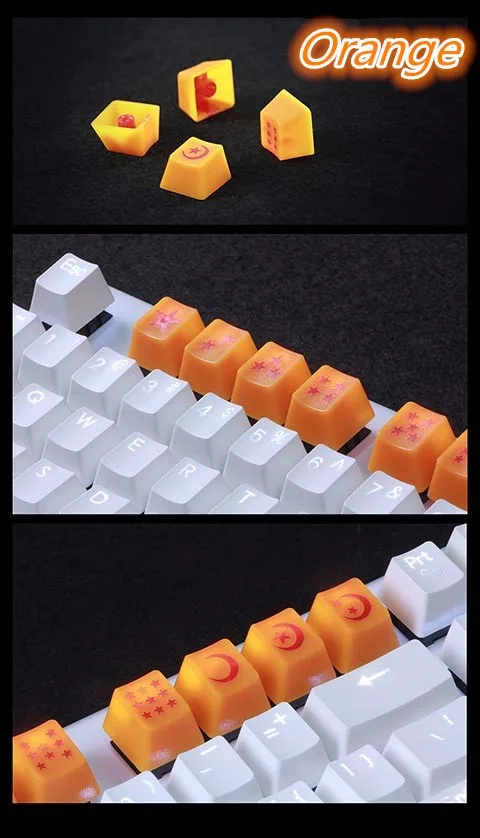 MP 12 Keycap PBT, Smiling Angel R4 высоко F1 до F12 двойная съемка с подсветкой Cherry MX Переключатель персональная функция Keycap