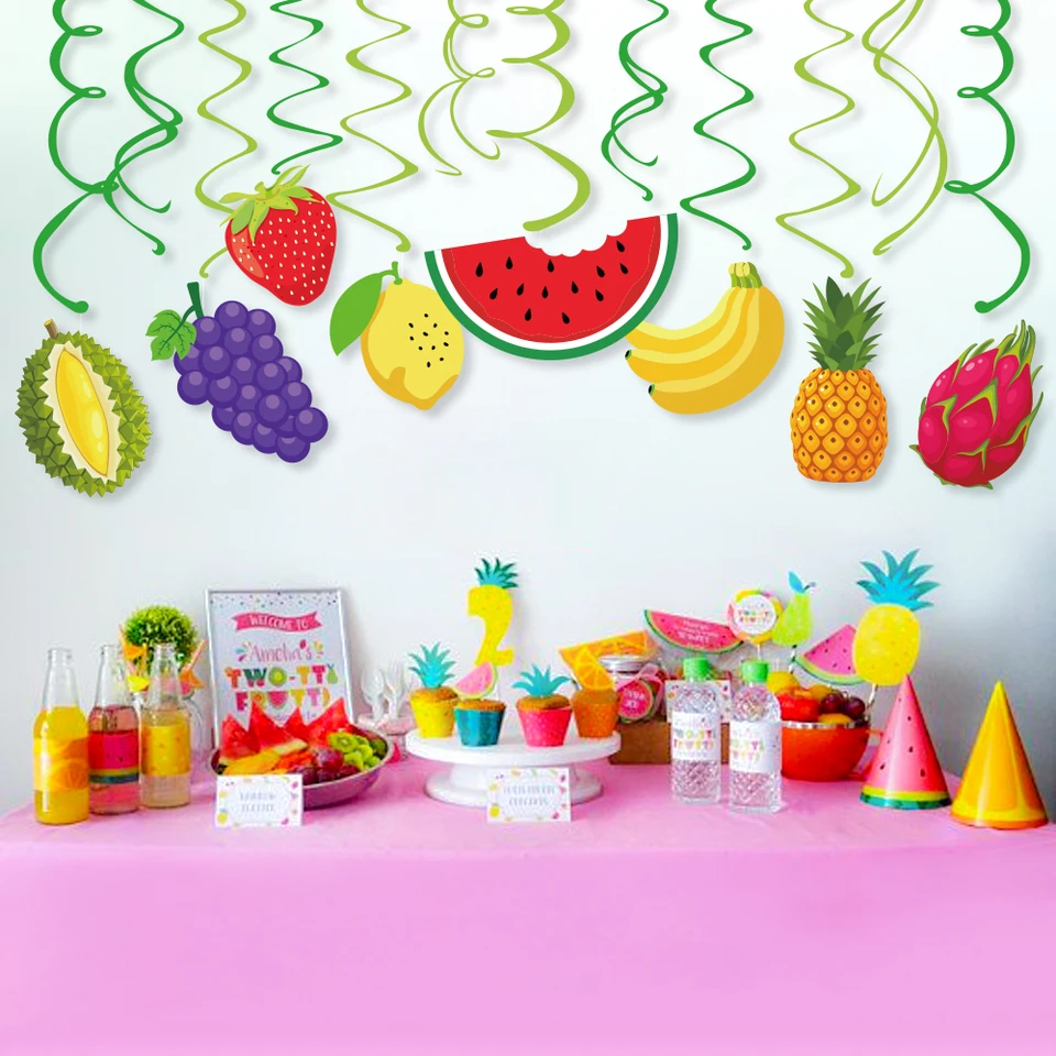 fruit decorations for baby shower