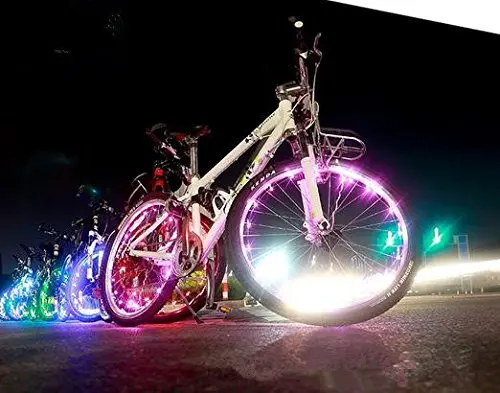 2 stuks wiel staaldraad led licht fiets wiel brightz waterproof led ... 2 stuks wiel staaldraad led licht fiets wiel brightz waterproof led ...