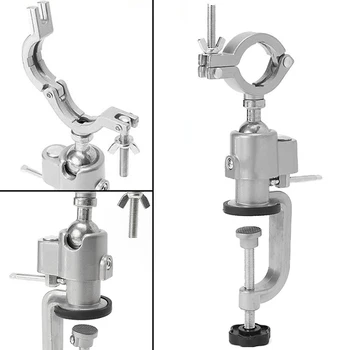 

Universal 60° Clamp On Bench Vise GRINDER Holder Electric Drill Stand Tools