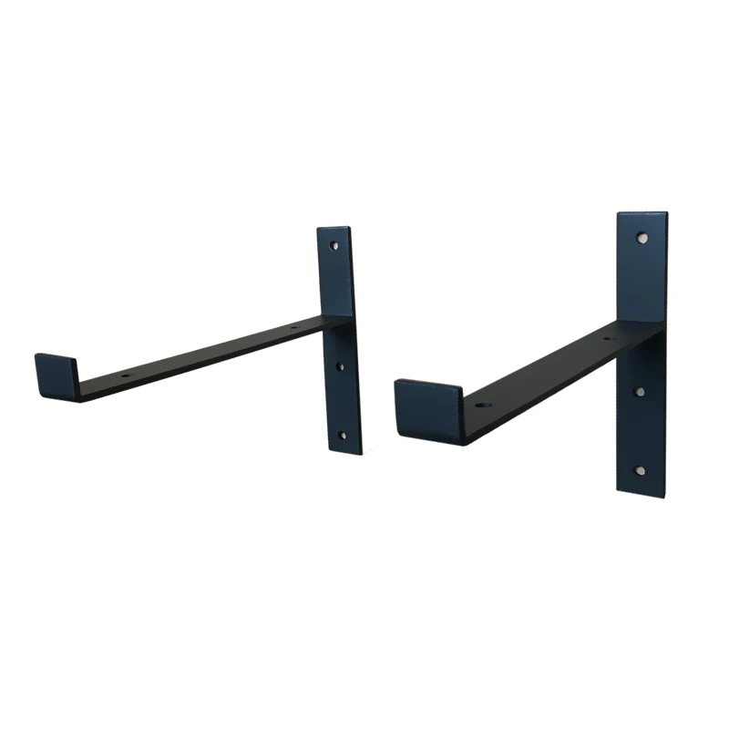 

Cast iron heavy duty wall shelf brackets, 15 cm length x (15-20)mm width