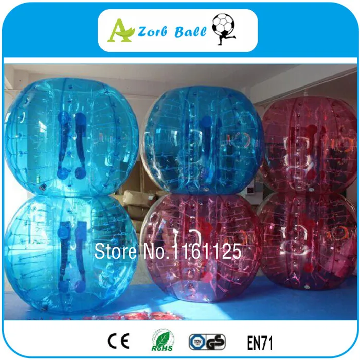 Бесплатный Логотип, 0,8 мм ПВХ 1,5 м надувной шар бампера тела травы Loopy мяч, футбольный мяч Зорб для продажи