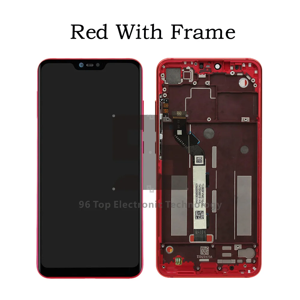 6,26 ''AA+ качественный ЖК+ рамка для Xiaomi mi 8 Lite/mi 8X ЖК-дисплей с сенсорным экраном дигитайзер сборка Замена для mi 8 Youth