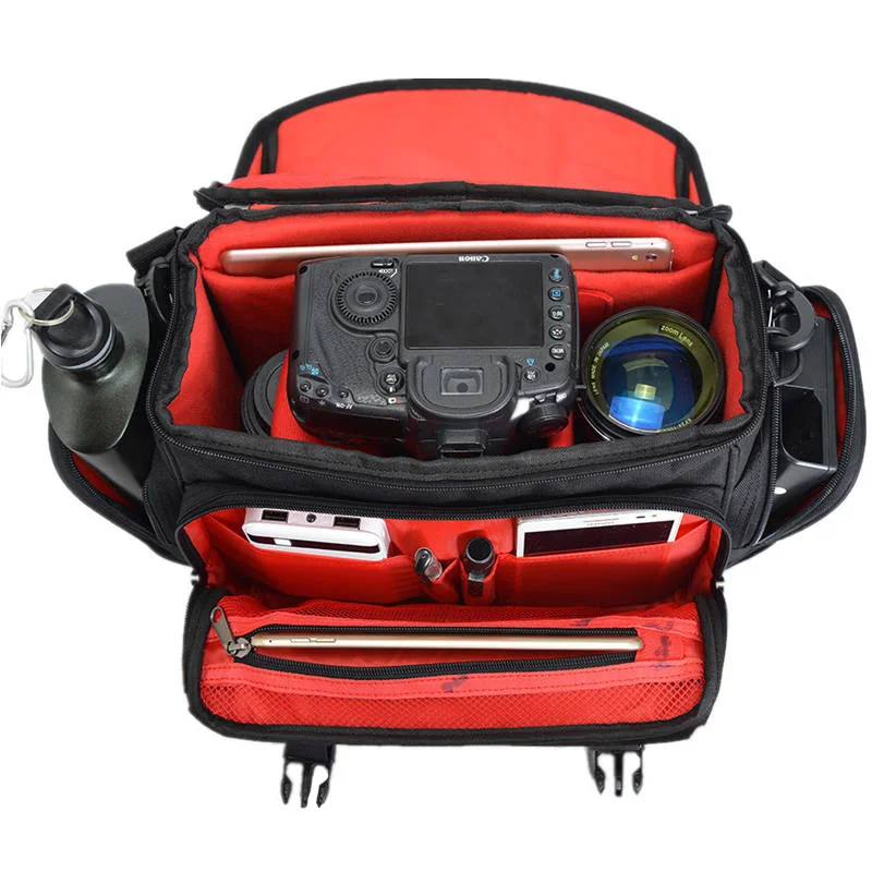 Каден DSLR камера сумка нейлоновая на плечо чехол для камеры Canon Nikon Sony объектива