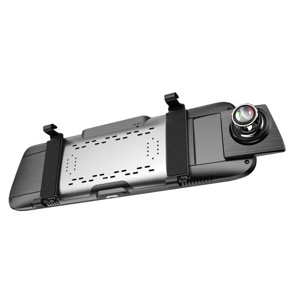 Автомобильный видеорегистратор Камера 1" потоковая медиа зеркало заднего вида камера угол 140 градусов gps ADAS HD двойной зеркальный рекордер 1080P экран