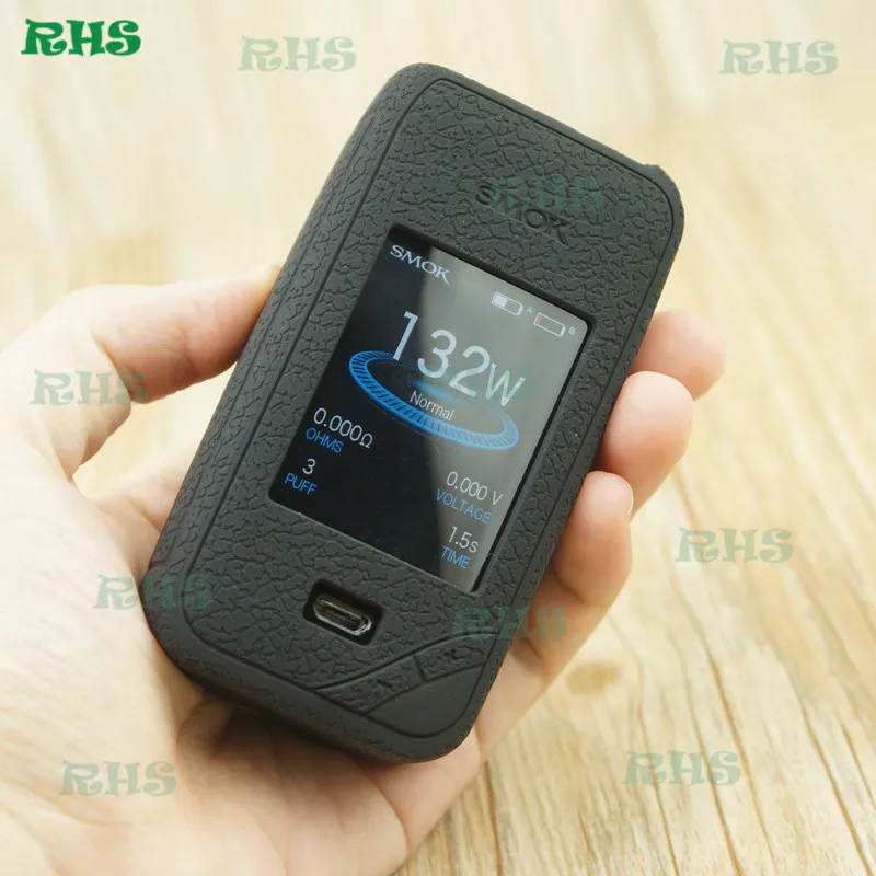 

2018 RHS Anti-skidding Silicone Cigarette Case for SMOK X-Priv 225W Kit VW TC 225W X Priv Box Mod free shipping