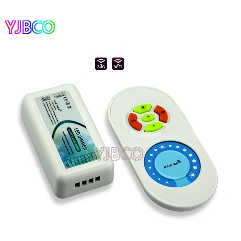 Miboxer FUT021 2 4G Wi Fi Одноцветный DC 12 В/24 В 10A RF Гц диммер СВЕТОДИОДНЫЙ регулятор яркости