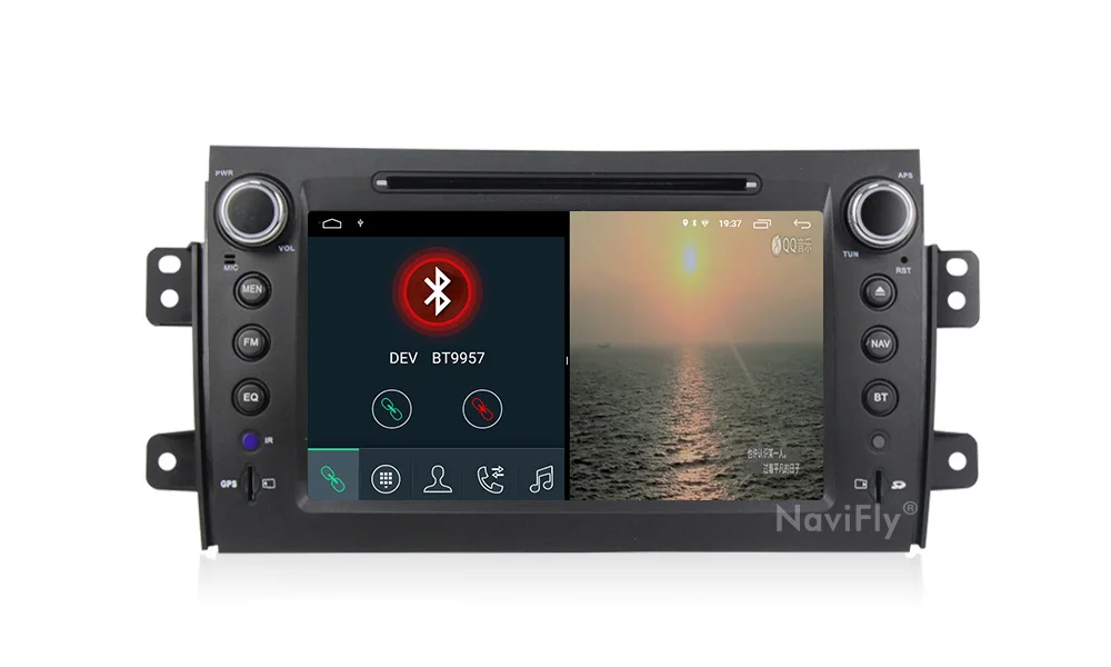 Top NaviFly Android 9.1 car dvd for Suzuki SX4 2006 2007 2008 2009 2010 2011 2012 2013 car radio gps navigation RDS DVR 15