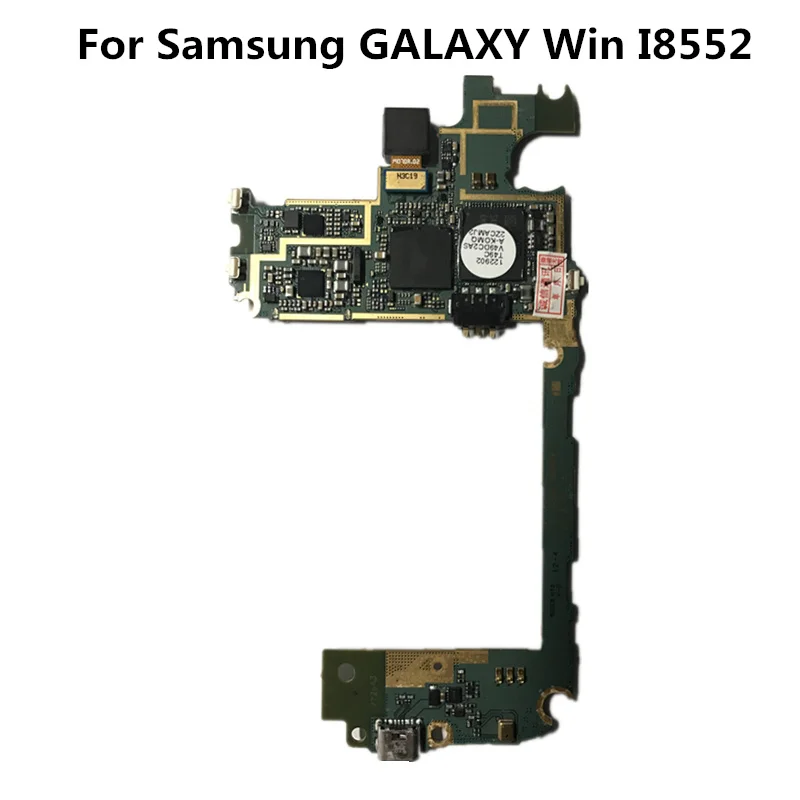 Полностью Рабочая оригинальная плата для samsung GALAXY Win I8552 WCDMA 1G ram 4G rom Материнская плата MB