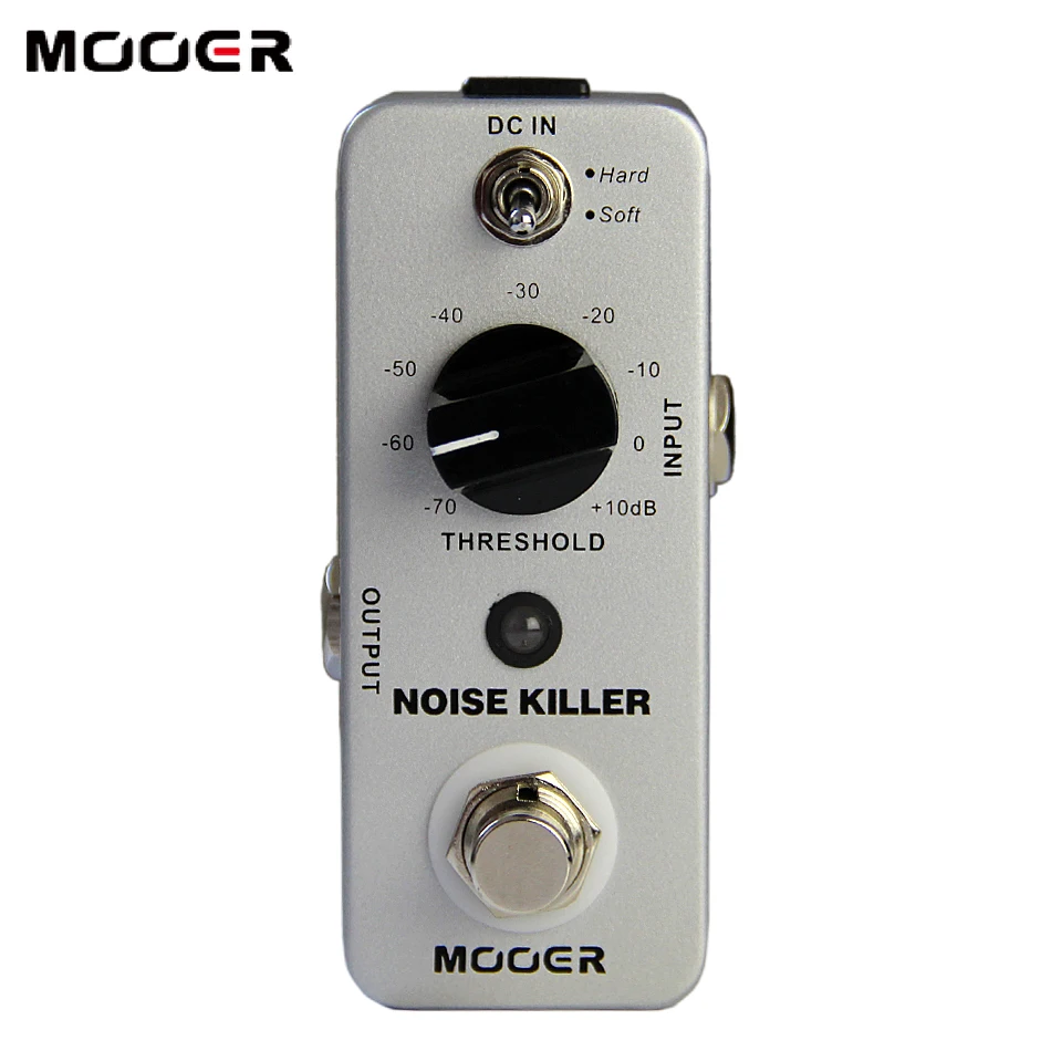Mooer Noise Killer Noise Reduction Pedal 2 Working Modes Hard/Soft