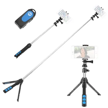 

Neewer 3-in-1 Phone Self-portrait Kit for GoPro Hero4 4K,iPhone 7 7 plus and most Smartphone with 3.5-inch Width (Blue)