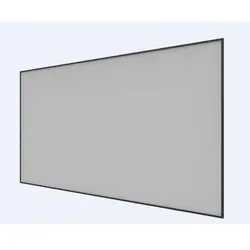 F2WALR 16: 10 широкий экран 4 К 3D Анти-свет отказ черный кристалл ультра тонкий фиксированная рамка проектор экран для нормальных проекторов