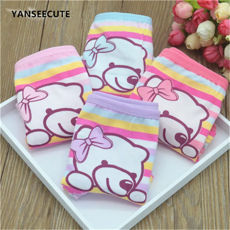 

girl underwear girl panties calcinha children's pants child's underpants calcinha infantil boxers shorts for girls A7018-2PCS