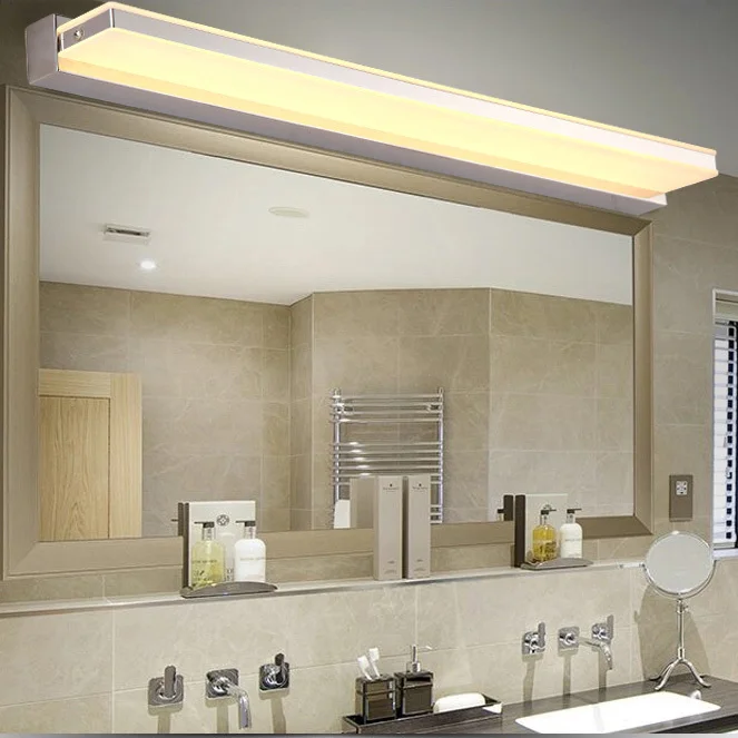 Buy high quality 120cm Mirror light led waterproof modern bathroom mirror front