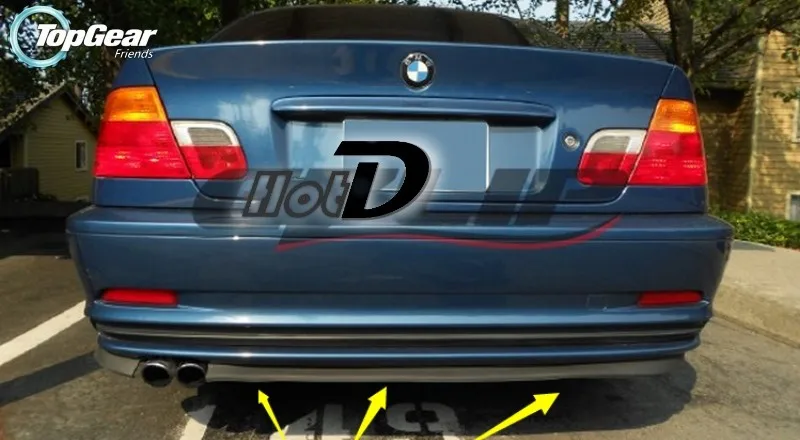 Bumper Lip Lips For BMW 7 E32 E38 E65 E66 E67 E68 F01 F02 Top Gear Shop Spoiler For Car Tuning TOPGEAR Show Body Kit + Strip 15