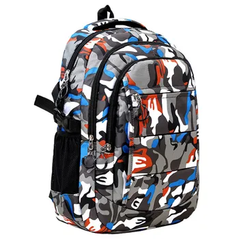 

Children School Bags Teenagers boys girls Nylon Backpack Lighten Burden On Shoulder Kids Backpack schoolbag Mochila Infantil Zip