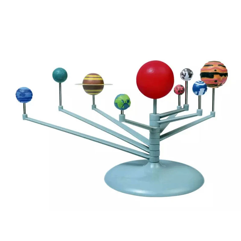 Buy  The hot sales diy solar system nine planets Planetarium Model Kit Science Astronomie Project early  