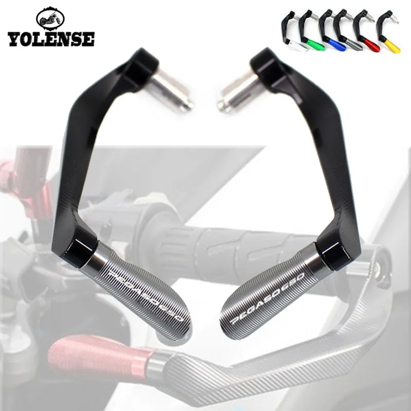 

For Aprilia Pegaso 650 Strada 2005-2010 Motorcycle 7/8" 22mm Universal Handlebar Grips Guard Brake Clutch Levers Guard Protector