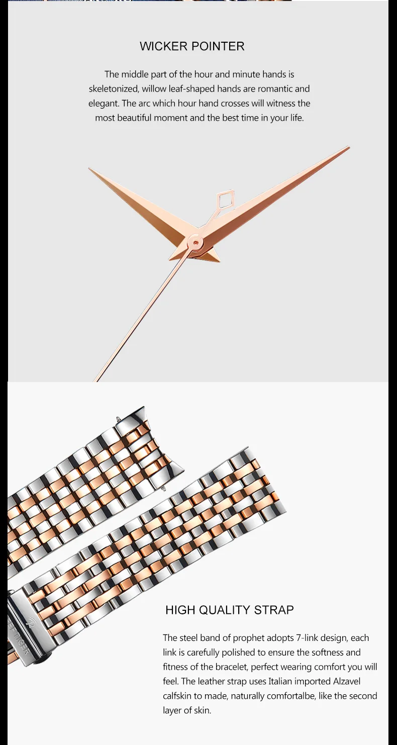 Риф Тигр/RT Роскошные модные часы для мужчин два тона розовое золото автоматические часы с датой день RGA8236