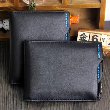 

Fashion Purse Wallets for Men with Checkbook Holder Small Money Purses New Design Dollar Slim Purse Money Clip Wallet
