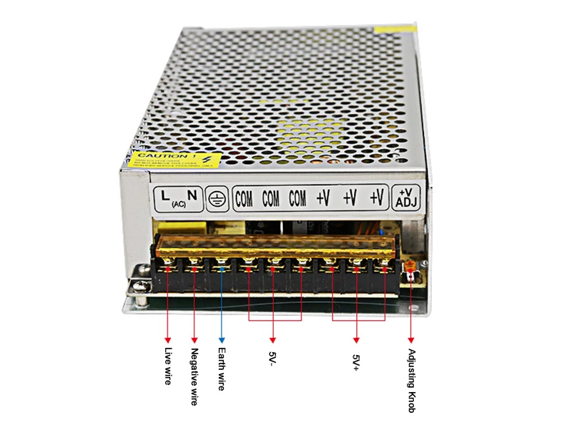 Светодиодный Driver110V 220 В к DC5V 40A 200 Вт коммутации Питание драйвер для Светодиодные ленты AC 110-240 В Вход к DC 5 В Бесплатная доставка