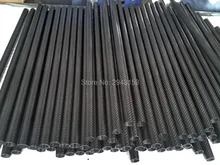 1000mm*37*40mm glossy matt 3K Carbon Fiber Roll Tube for DIY RC Quadcopter Drone arm Shaft Tail Octacopter