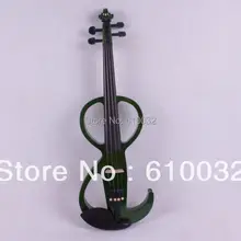 4/4 Электрический Скрипки твердой древесины 11-29# зеленый цвет 4 строка