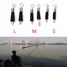 50 Pcsquick быстрое соединение соединитель шарикоподшипник вращающиеся твердые кольца рыболовный соединитель