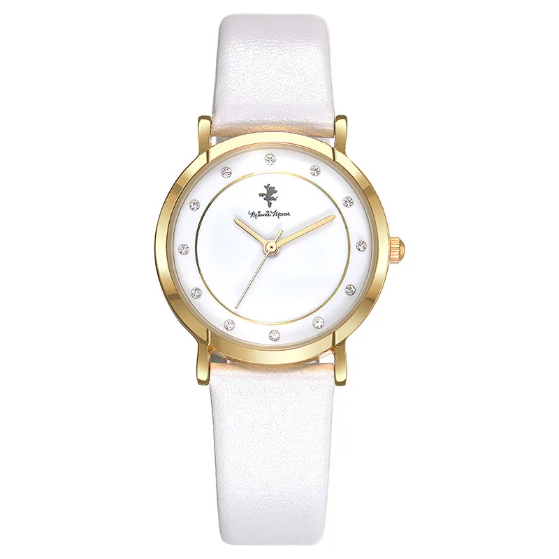 

woman watches Disney brand leather quartz ladies watches women wristwatch minni mouse luxury diamond waterproof ladies clocks