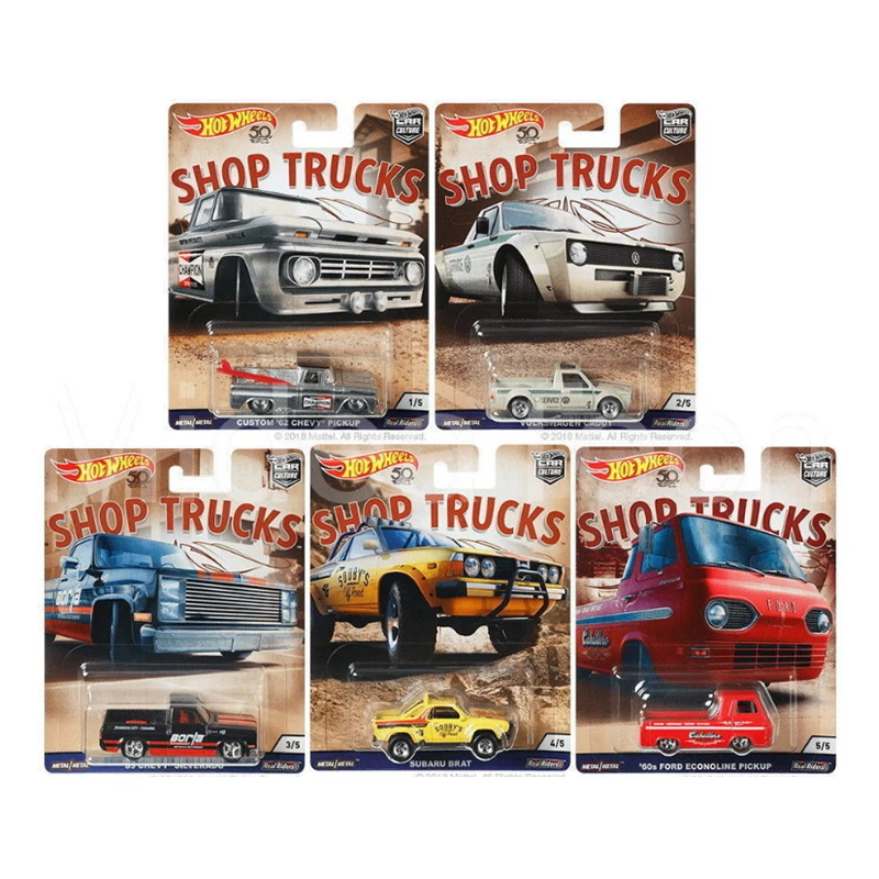 Hot Wheels автомобильный магазин культуры грузовики CHEVY VOLKSWAGEN PICKUP коллектор издание настоящие всадники металлическая литая модель автомобиля детские игрушки подарок