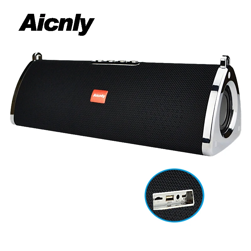 

2018 Wireless Bluetooth Speaker Portable Column Loudspeaker Sounbar Sound System 10w Stereo Surround Outdoor Speakers For Phone
