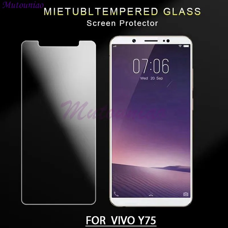 MuTouNiao Glass Screen Protector For VIVO Y75 9H Premium Tempered Glass
